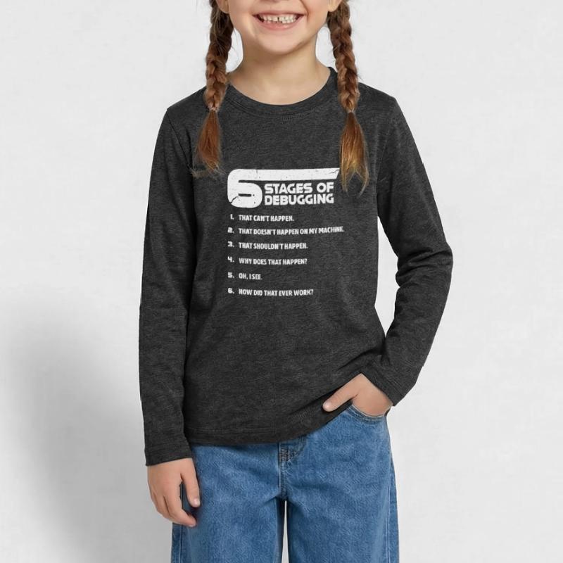 Codeur de dépannage de programmation programmeur T-shirt manches longues Premium Ado