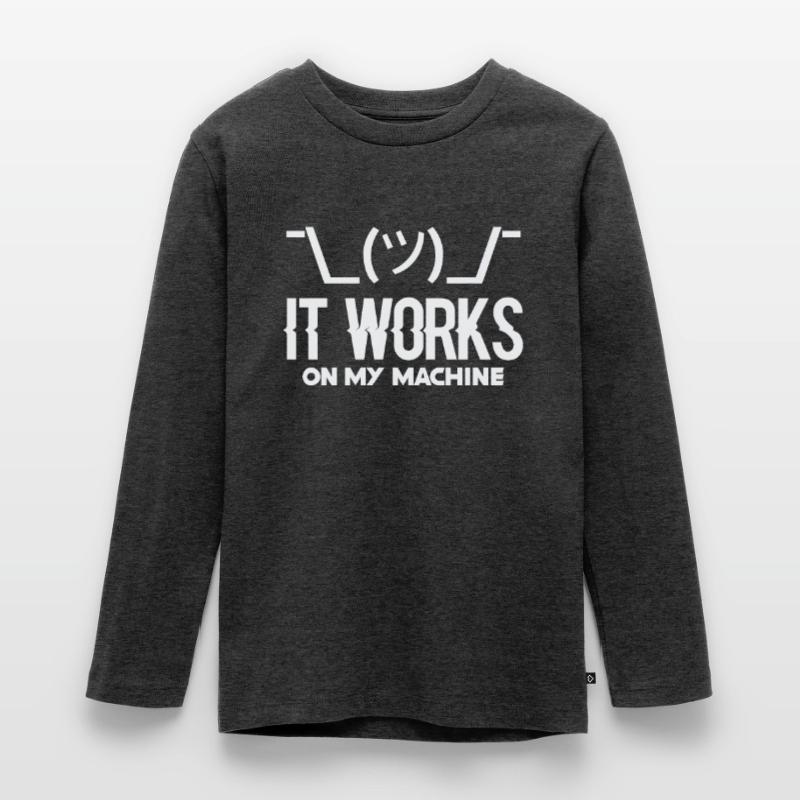Programmer programming coder code gift Teenager Premium Organic Long Sleeve Shirt