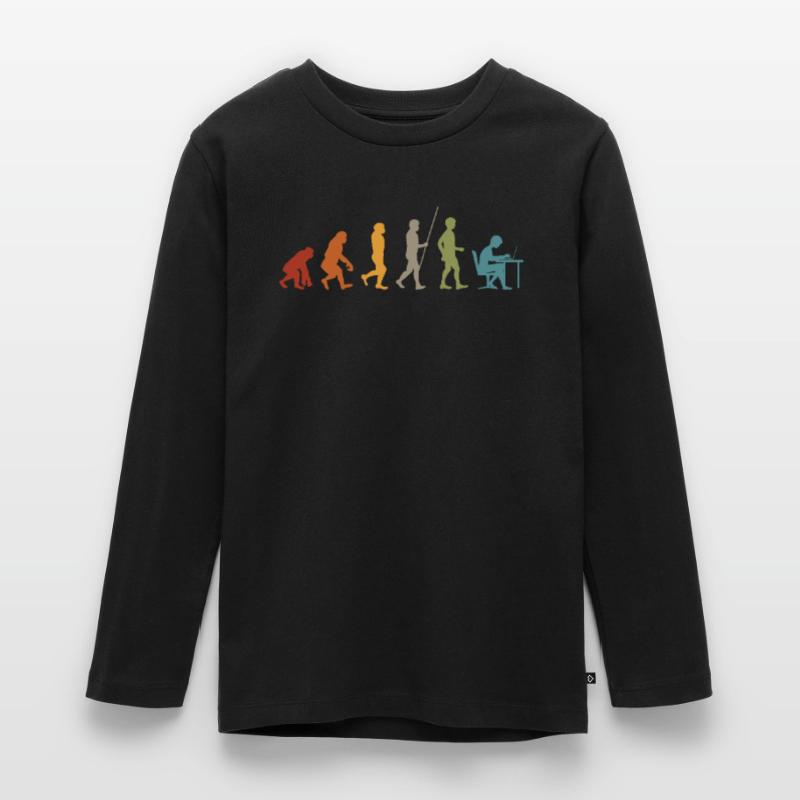 Evolution du programmeur T-shirt manches longues Premium Ado