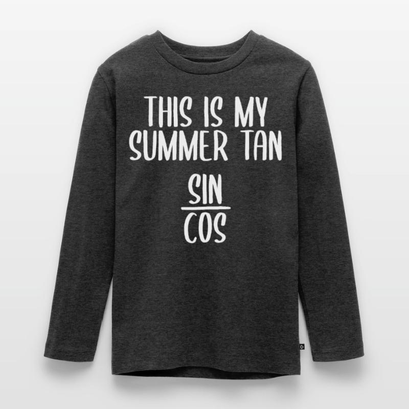 Fun Math Trigonometry Teenager Premium Organic Long Sleeve Shirt