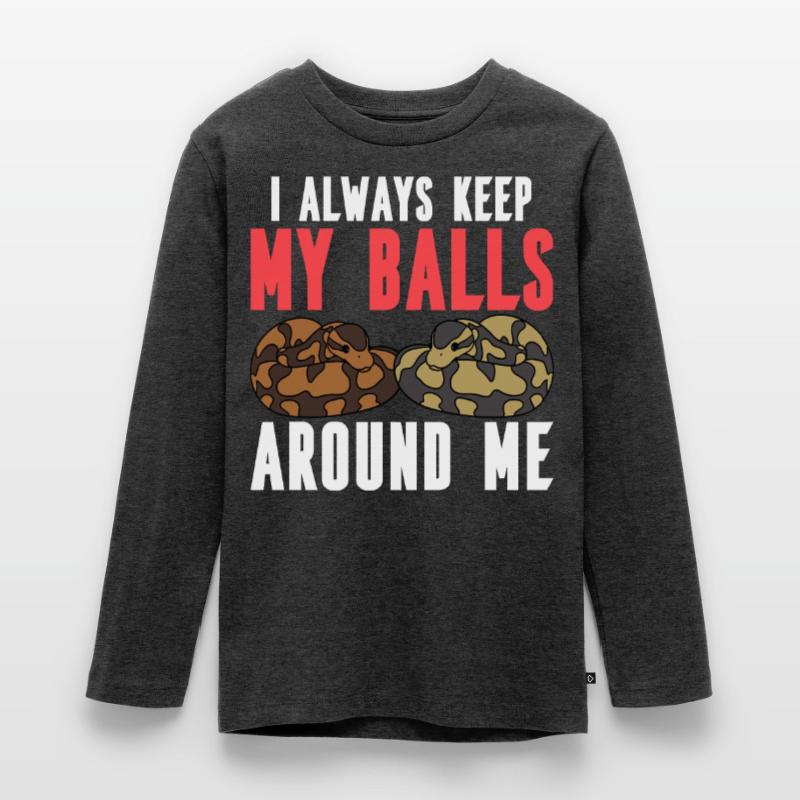 Serpent python boule T-shirt manches longues Premium Ado
