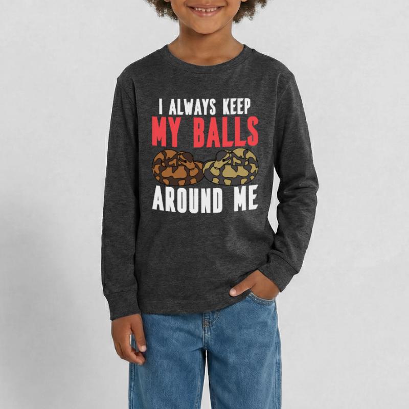 Serpent python boule T-shirt manches longues Premium Ado