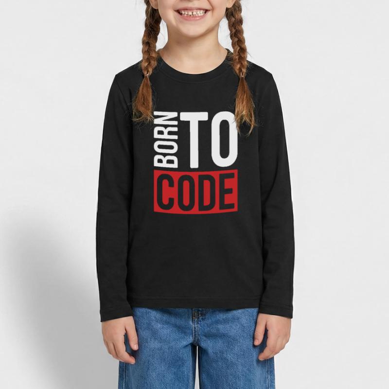 Programmierer Coder Software Entwickler Teenager Premium Bio Langarmshirt