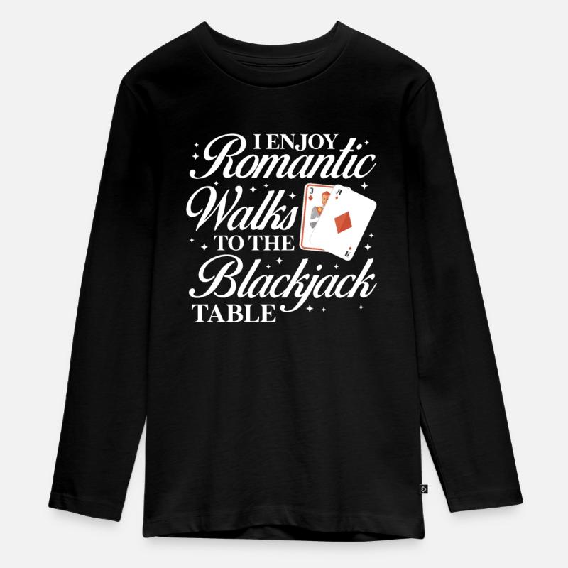 Matraque - T-shirt manches longues Premium Ado - noir