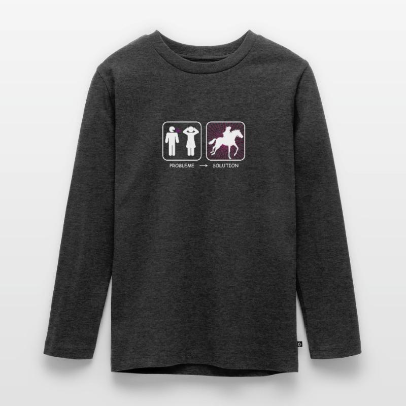 Problem? Solution Teenager Premium Organic Long Sleeve Shirt