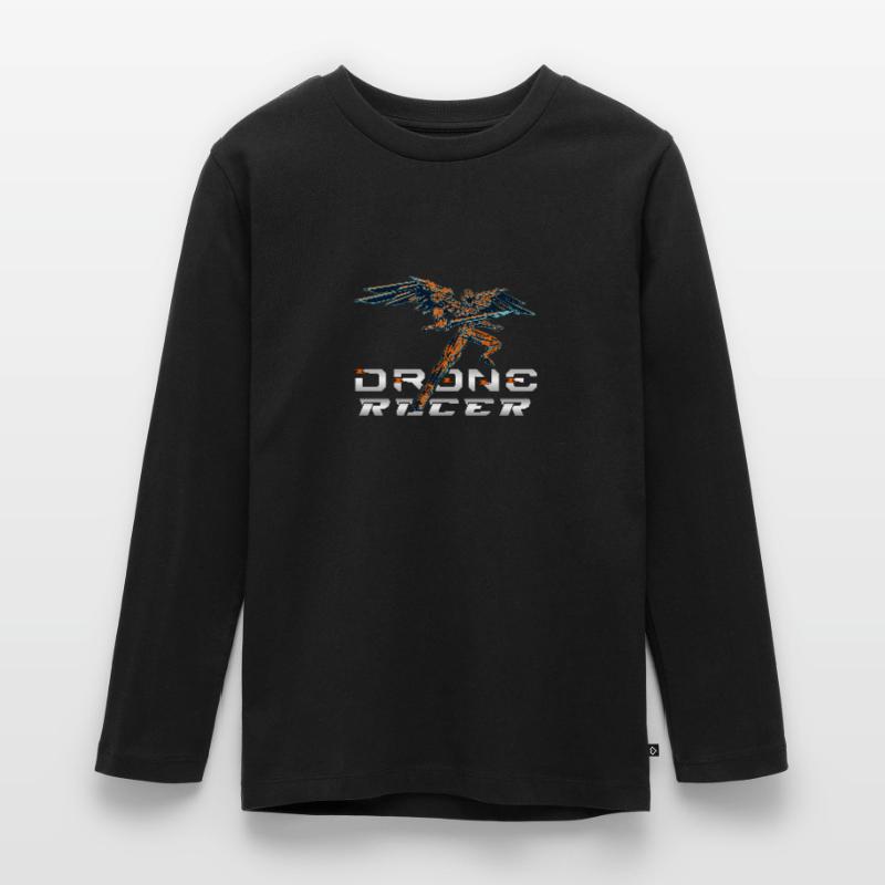 Drone Drones Drone Flight Drone Pilot Teenager Premium Organic Long Sleeve Shirt