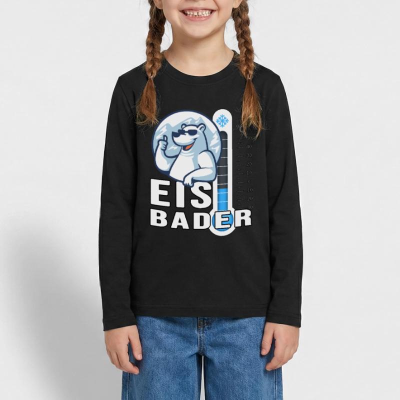 winterbader eisbär ice cool eisbader cold temp Teenager Premium Organic Long Sleeve Shirt