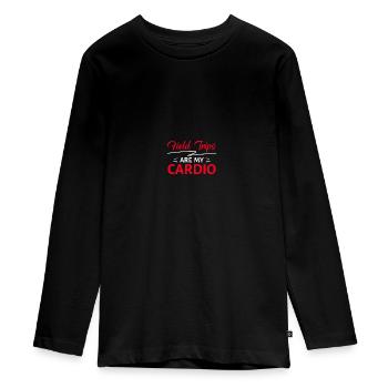 Field Day Teacher's Excursion - Teenager Premium Organic Long Sleeve Shirt - black - Front - AI Model Kid Female (0cm)