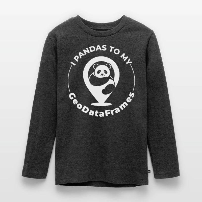 GeoDataFrames Pandas GIS Python Programming Teenager Premium Organic Long Sleeve Shirt