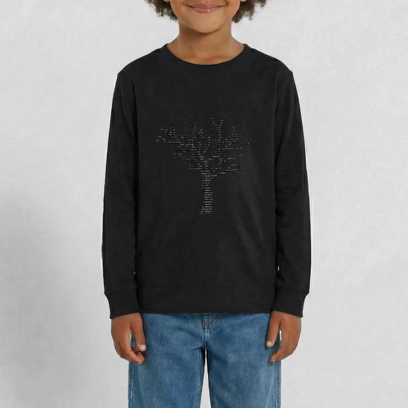 Binary Tree Admin Hacker Coder Programmierer Teenager Premium Bio Langarmshirt