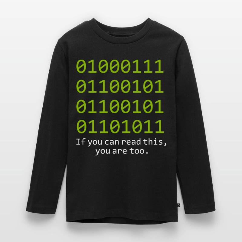 Debugging Programmierer Informatik Computer Nerd Teenager Premium Bio Langarmshirt