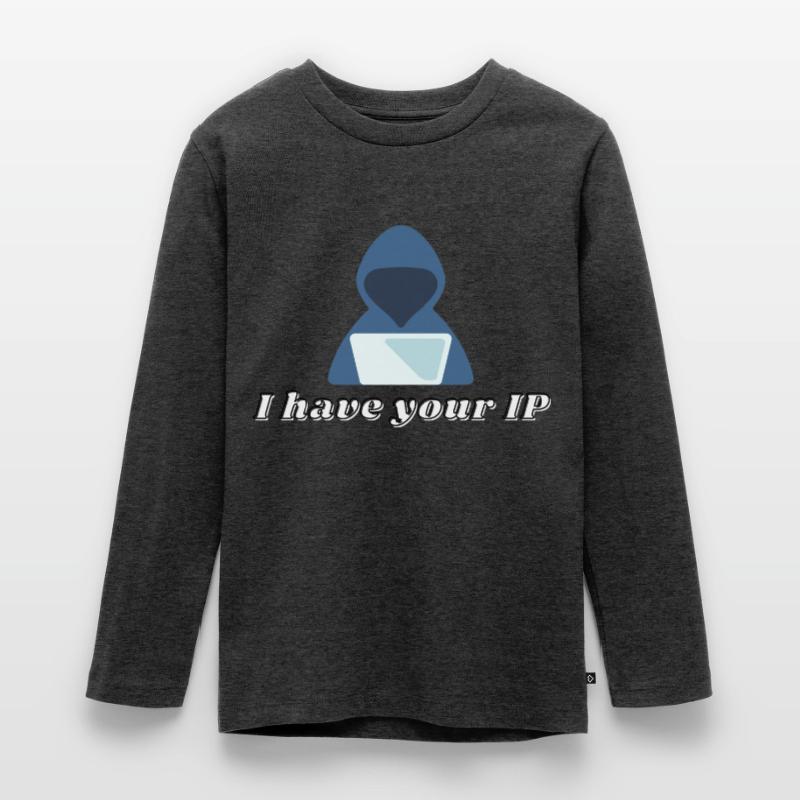 IP Informatik Informatiker Programmierer It Coding Teenager Premium Bio Langarmshirt