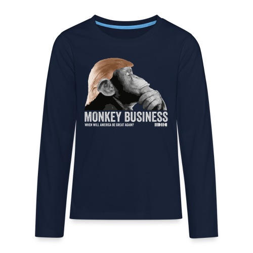 Monkeybusiness - Långärmad premium T-shirt tonåring