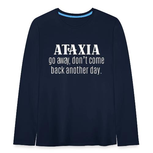 Ataxi försvinner... - Långärmad premium T-shirt tonåring