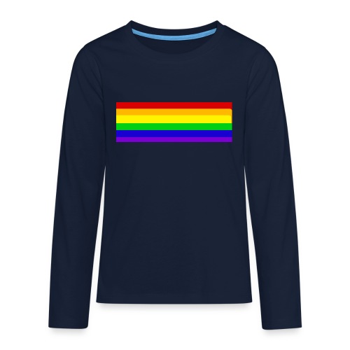 Rainbow - Teenager Premium Langarmshirt