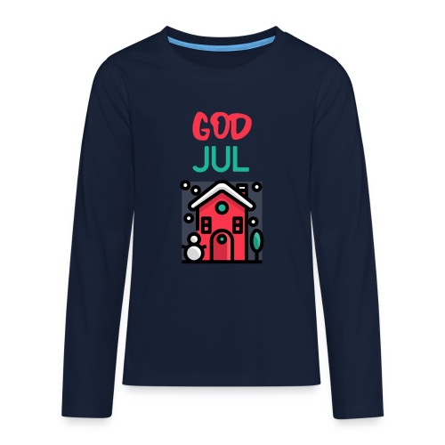 God jul - Premium langermet T-skjorte for tenåringer