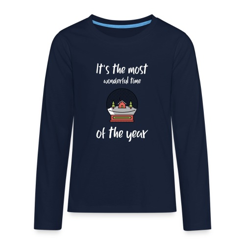 It's the most wonderful time of the year - Premium langermet T-skjorte for tenåringer
