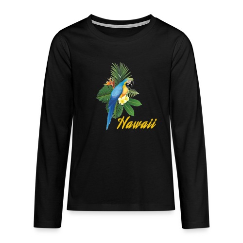 Hawaii - Teenager Premium Langarmshirt