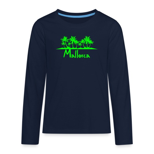 Mallorca - Deine Insel - Dein Design - Teenager Premium Langarmshirt