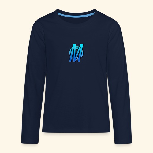 MirBlue - Teinien premium pitkähihainen t-paita