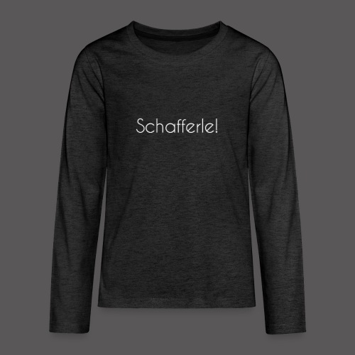 Schafferle! - Teenager Premium Langarmshirt