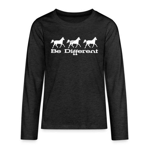 Be different..Appaloosa Pferd - Teenager Premium Langarmshirt