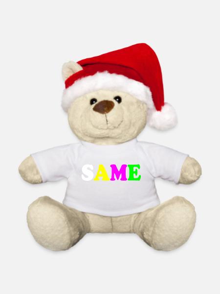 Same - Weihnachtsteddy - Weiß