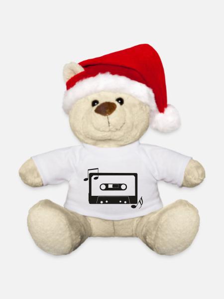 Kassette - Weihnachtsteddy - Weiß