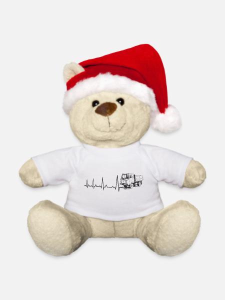 Herzschlag - Multicar M25 - Weihnachtsteddy - Weiß