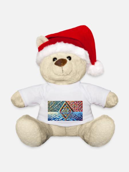 Unicorn-Capable-Triangel - Weihnachtsteddy - Weiß - Vorne