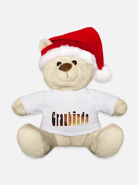 graubünda - Weihnachtsteddy - Weiß