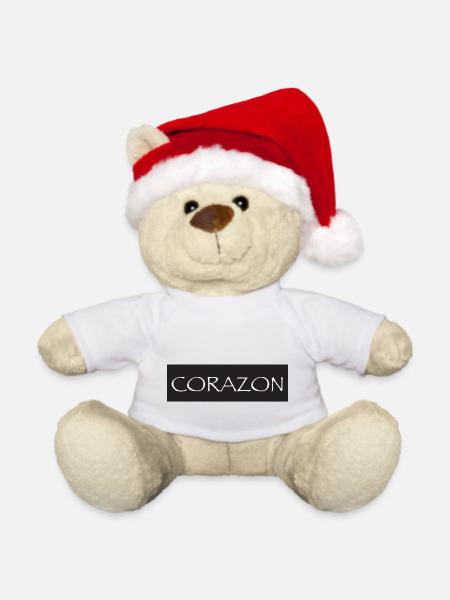 Einhorn Corazon - Weihnachtsteddy - Weiß