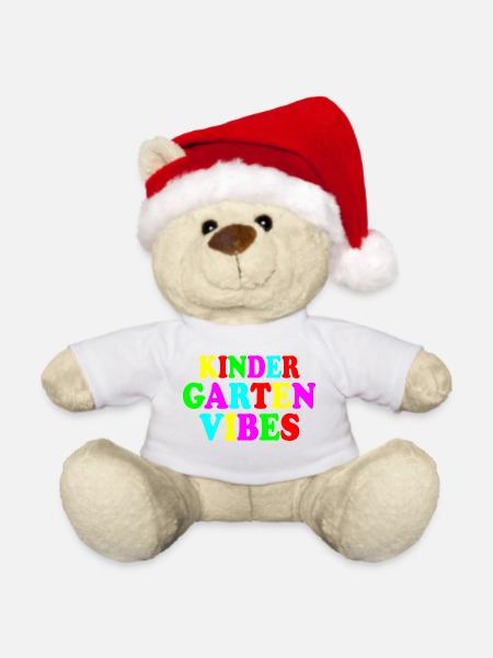 kindergarten vibes - Weihnachtsteddy - Weiß