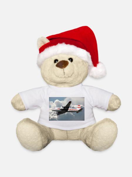 DC-4 - Weihnachtsteddy - Weiß