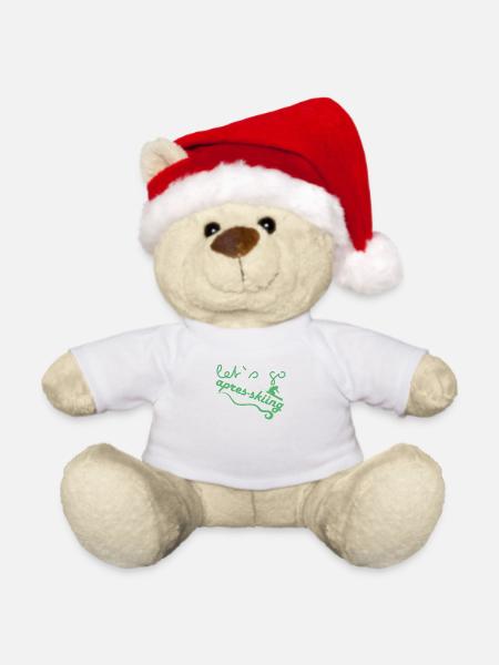 Apres Ski - Weihnachtsteddy - Weiß