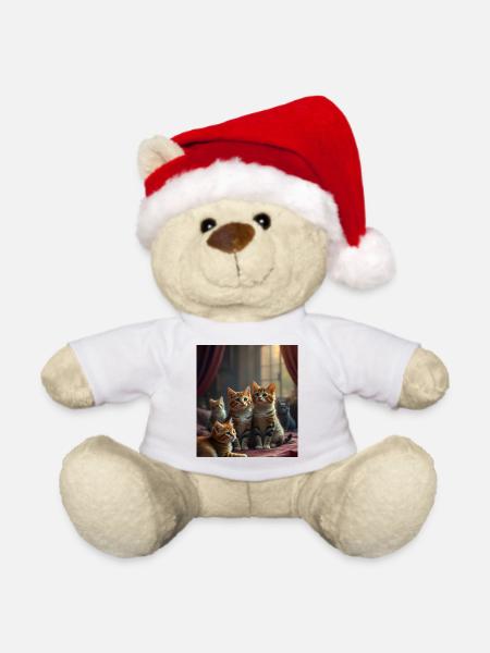Didimaus69 - Weihnachtsteddy - Weiß