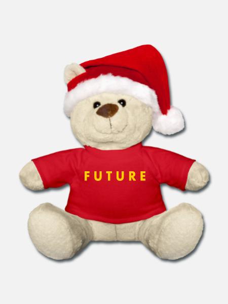Future - Weihnachtsteddy - Rot