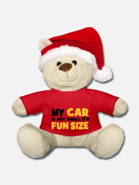 Auto - Weihnachtsteddy - Rot