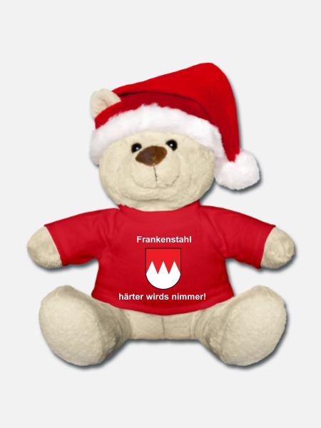Frankenstahl - Weihnachtsteddy - Rot
