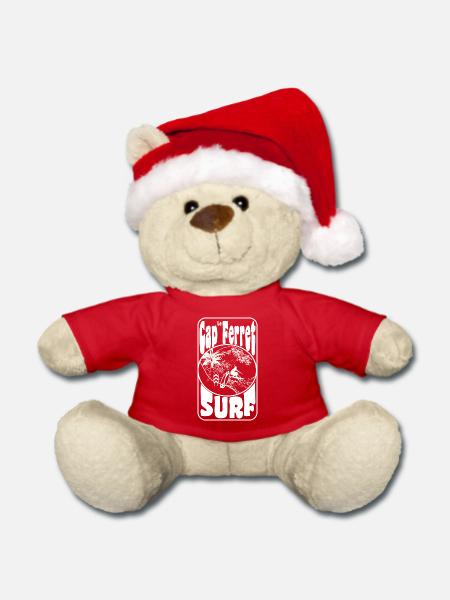 KAPPENFRETTCHEN - Weihnachtsteddy - Rot