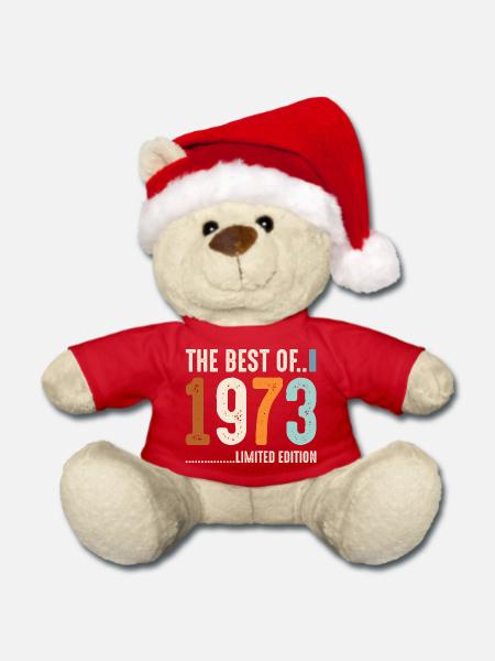 Best Of 1973 Limited Edition - Weihnachtsteddy - Rot