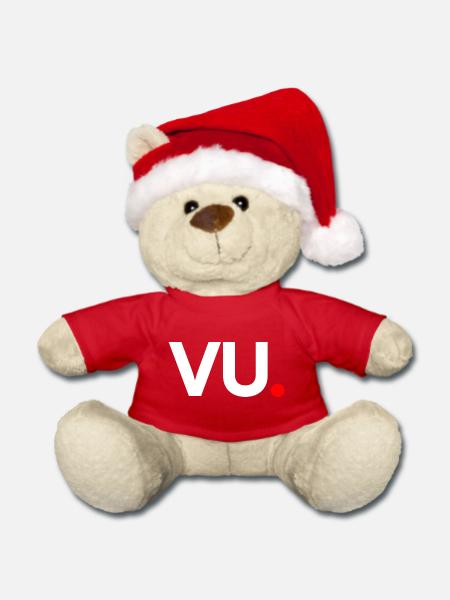 Gesehen - Weihnachtsteddy - Rot