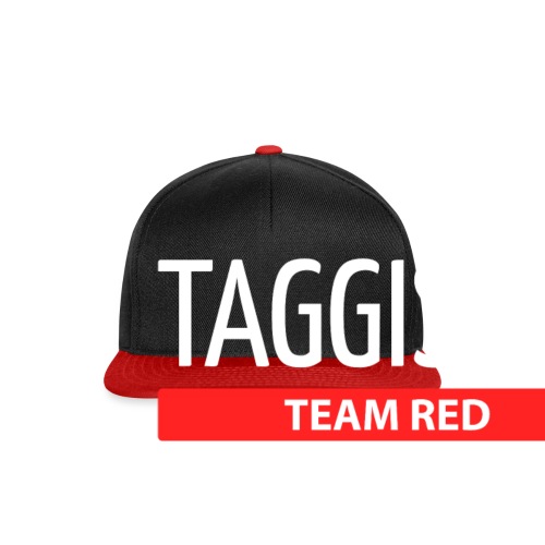 Taggisar Team Red - Snapbackkeps