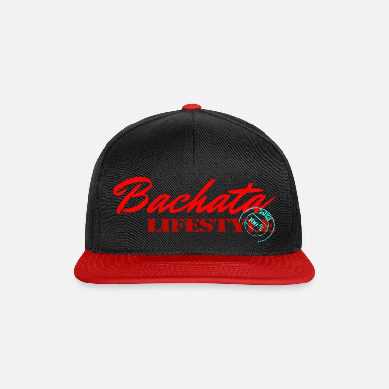 Bachata - Casquette snapback - noir/rouge