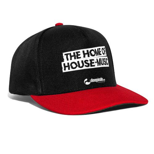 The home of House-Music since 2005 white - Snapback Cap