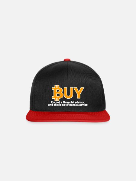 BUY - Snapback Cap - Schwarz/Rot