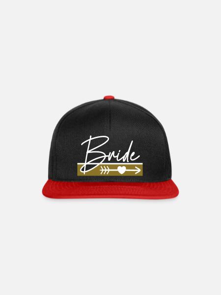 Bride Security The Bride - Snapback Cap - Schwarz/Rot
