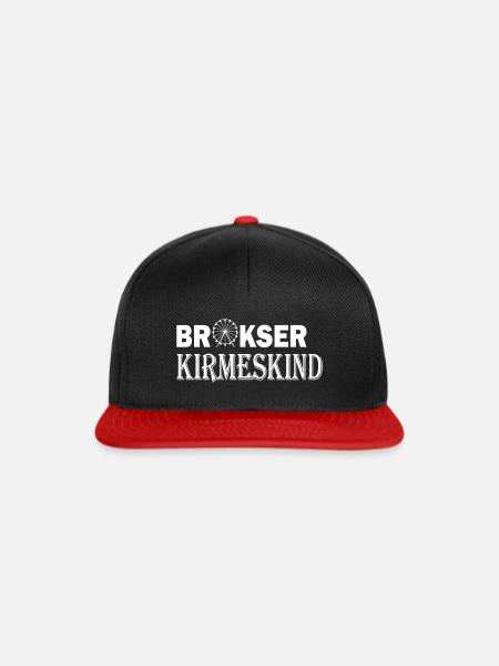 Brokser Kirmeskind - Snapback Cap - Schwarz/Rot