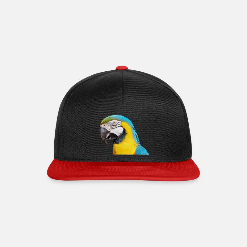 ARA Bird - Casquette snapback - noir/rouge