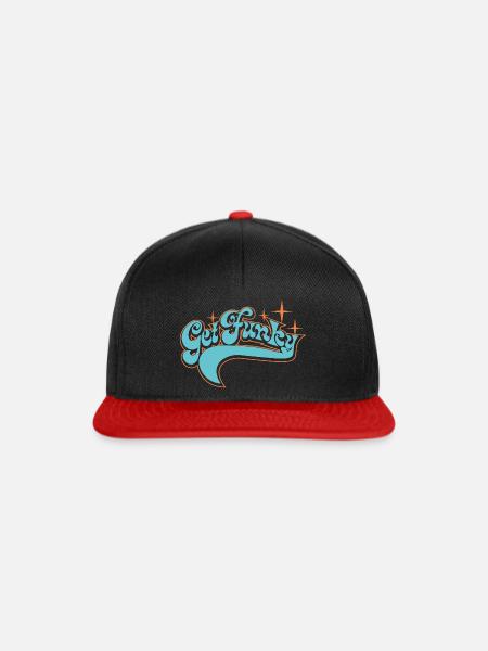 Get Funky - Snapback Cap - Schwarz/Rot